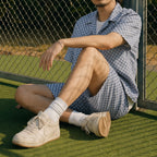 Half & Half Shirt Light Blue