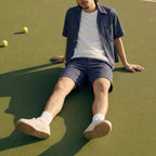 Half & Half Shorts Dark Blue