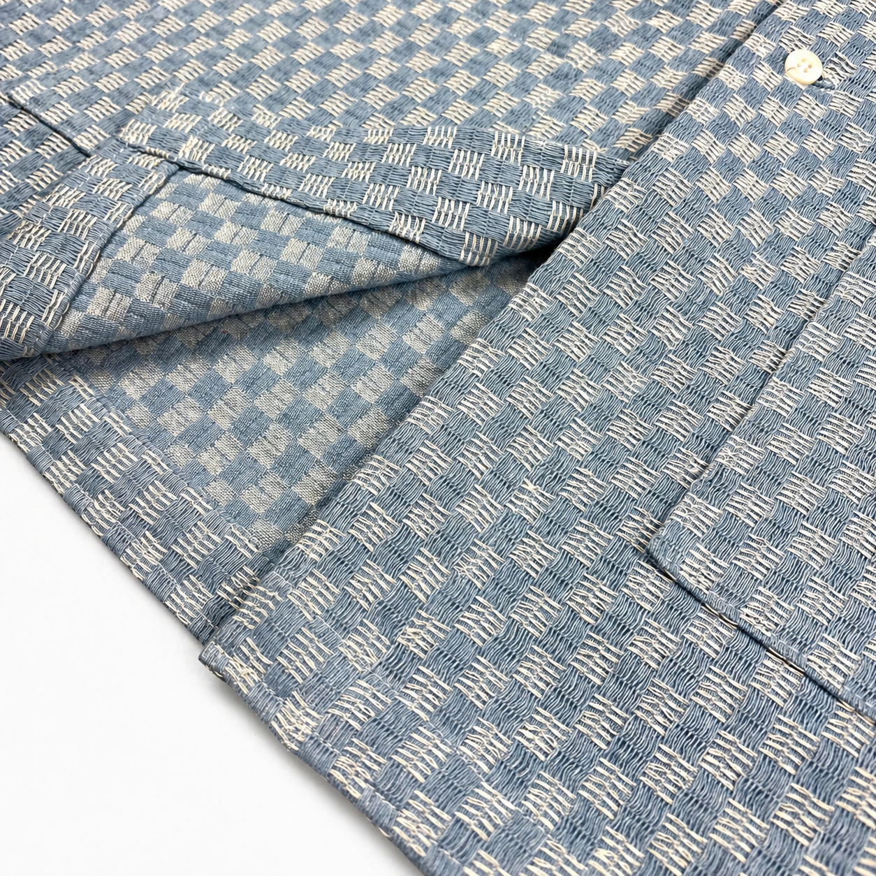 Half & Half Shirt Light Blue