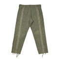 Distressed Denim Pants Olive