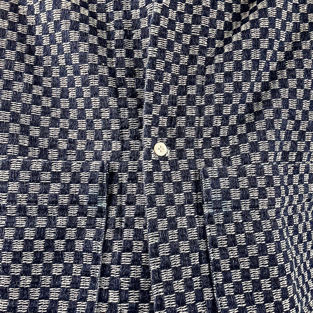 Half & Half Shirt Dark Blue