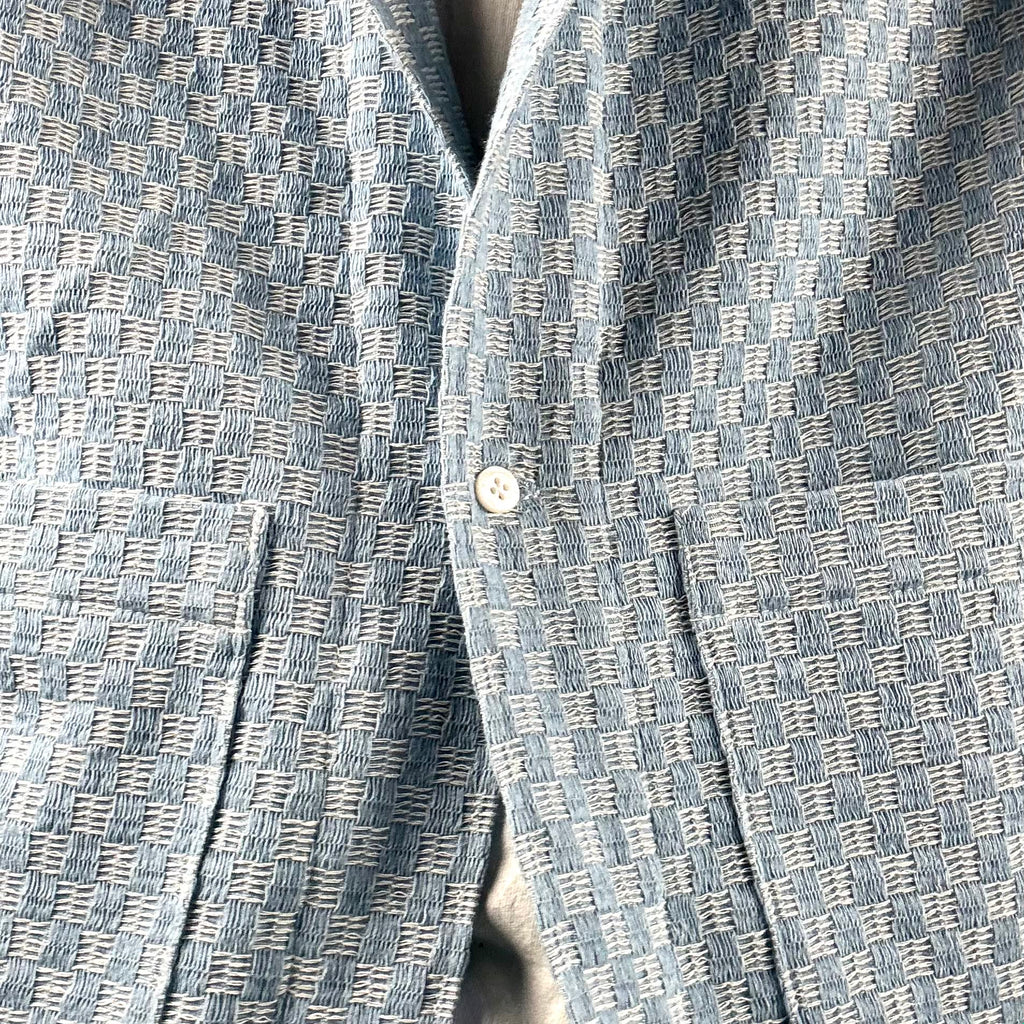 Half & Half Shirt Light Blue