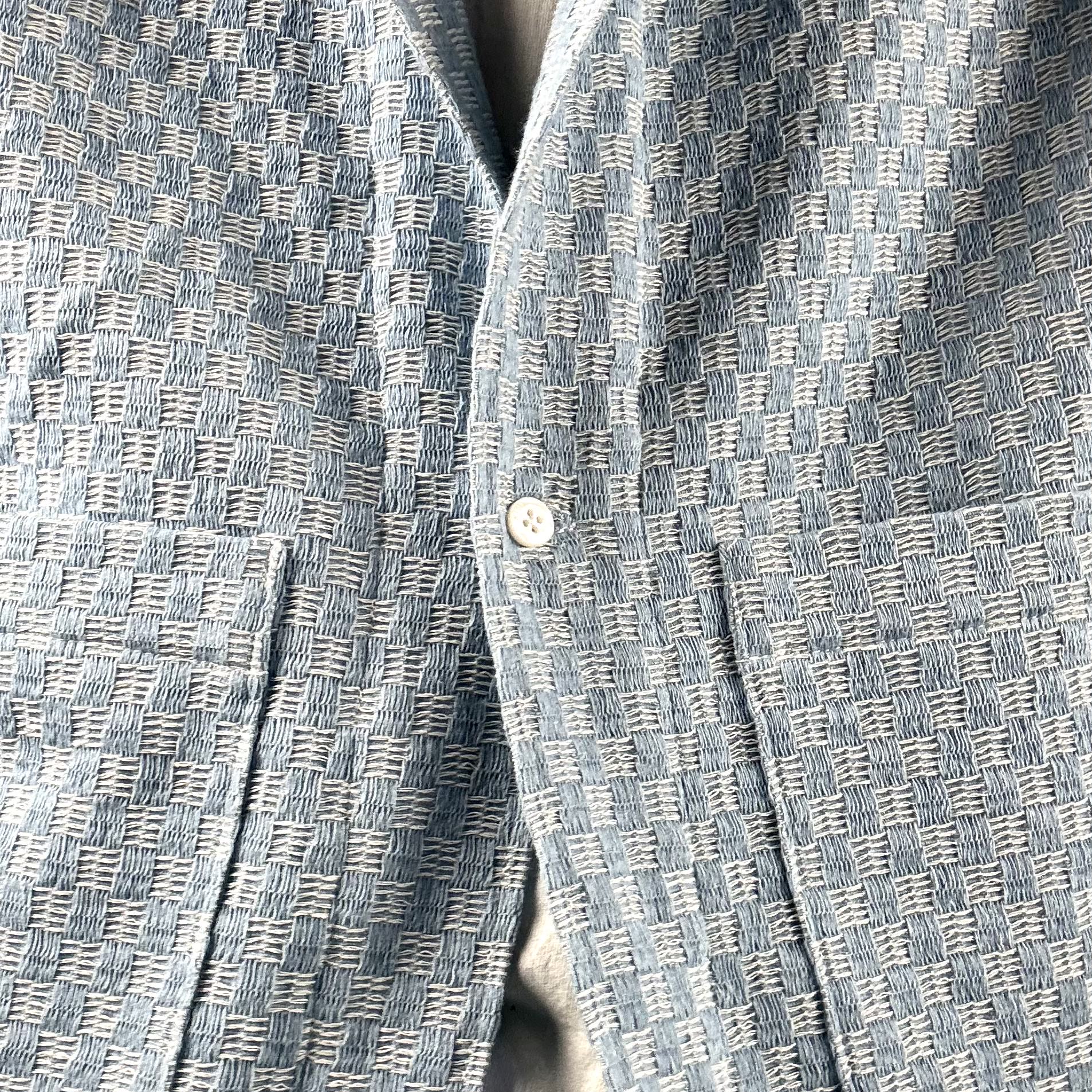 Half & Half Shirt Light Blue