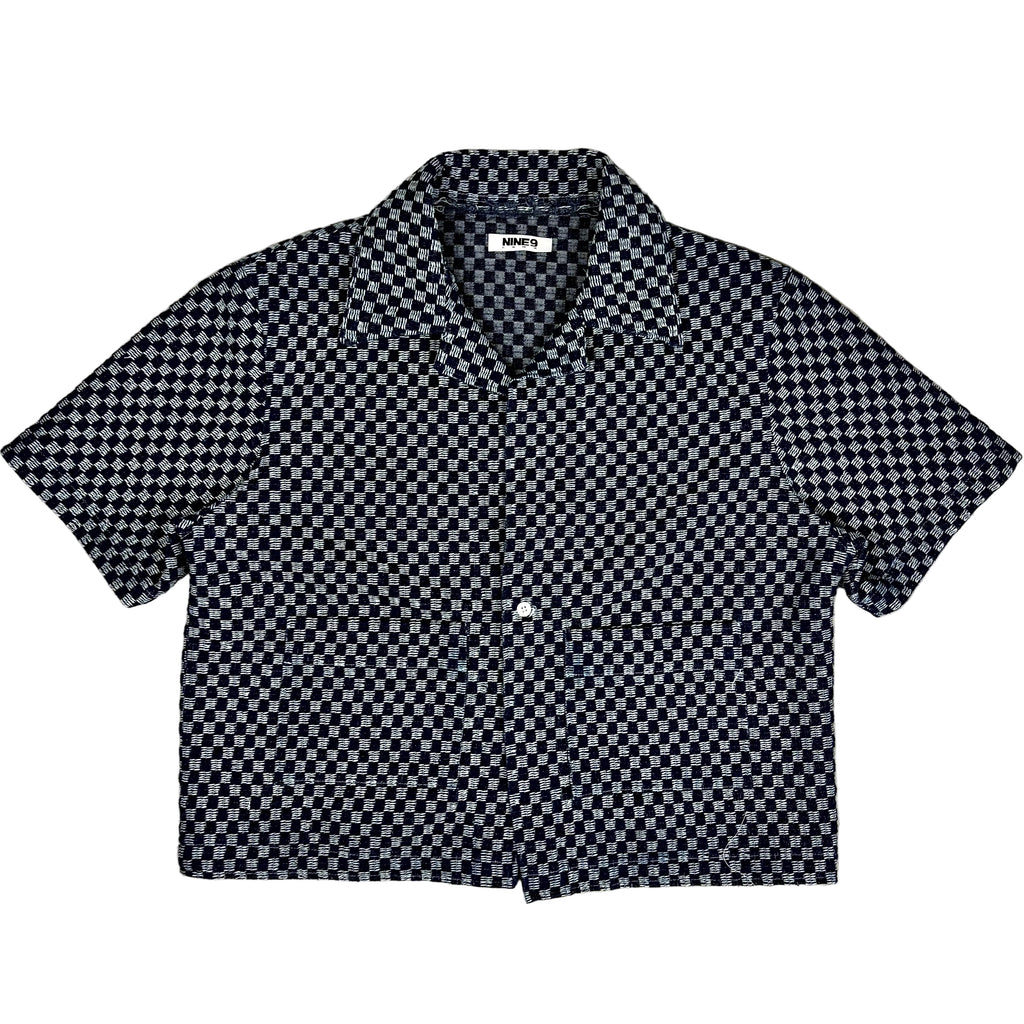 Half & Half Shirt Dark Blue