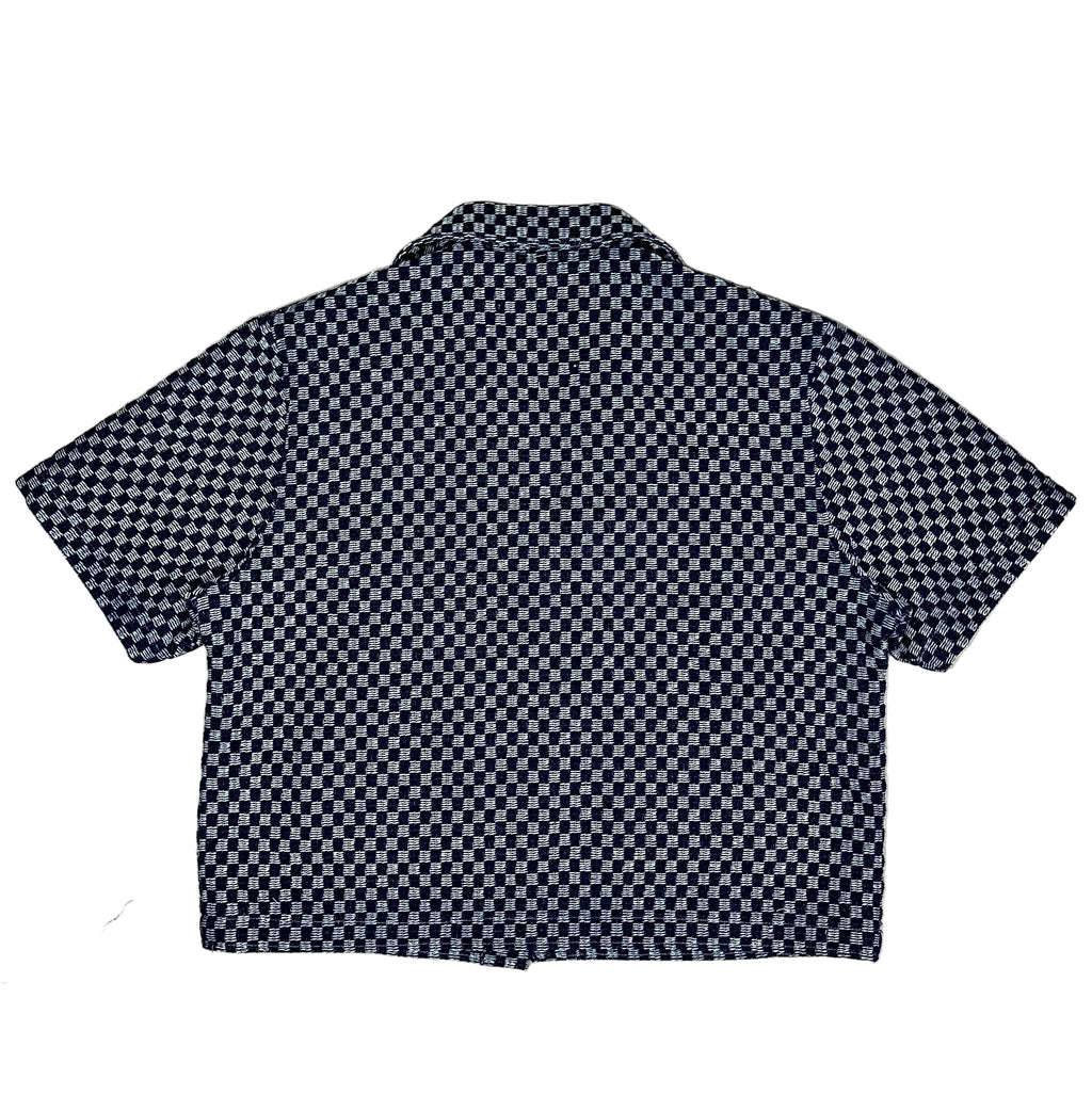 Half & Half Shirt Dark Blue