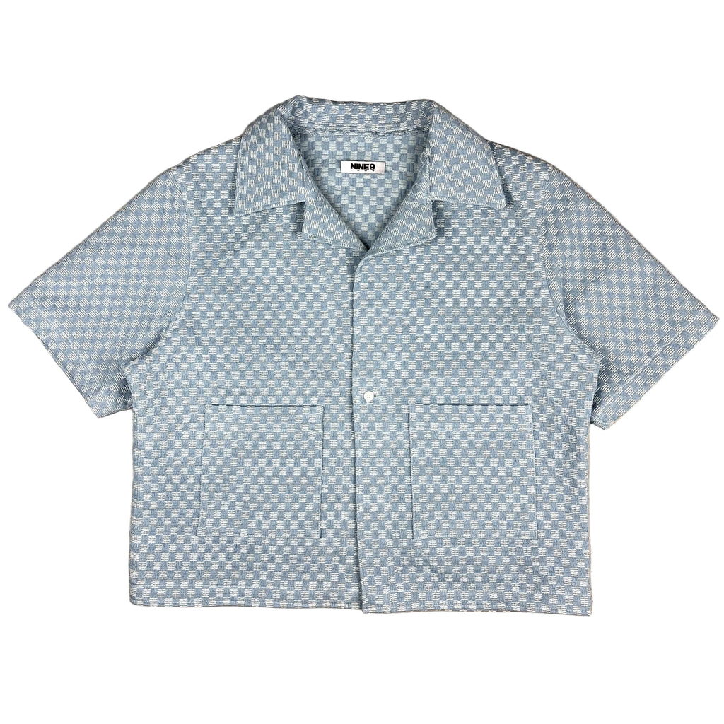 Half & Half Shirt Light Blue