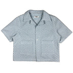 Half & Half Shirt Light Blue