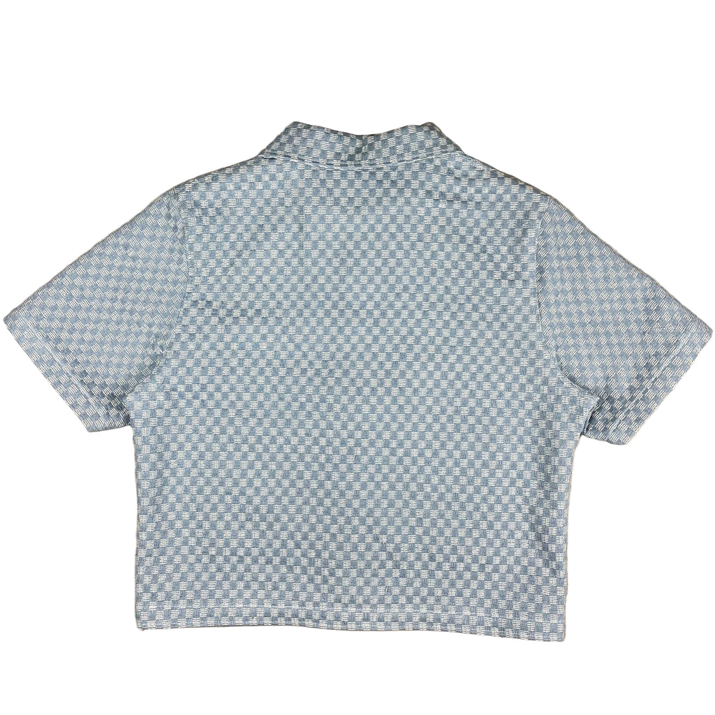 Half & Half Shirt Light Blue