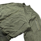 Crinkle Bomber Green